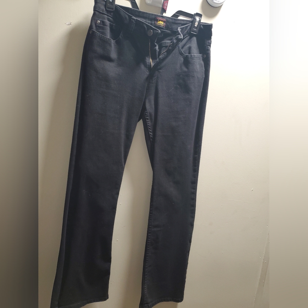 Classic Black Boot Cut Jeans